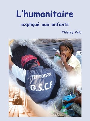 cover image of L'humanitaire expliqué aux enfants